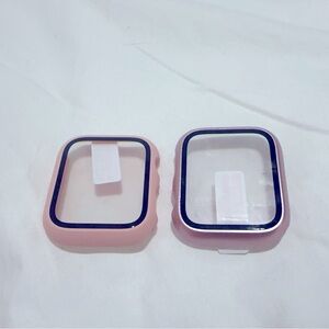 Pink Apple Watch Case Set